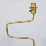 articulated brass floor lamp - Sweden 50s/60s