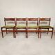 4 Scandinavian chairs, 1960