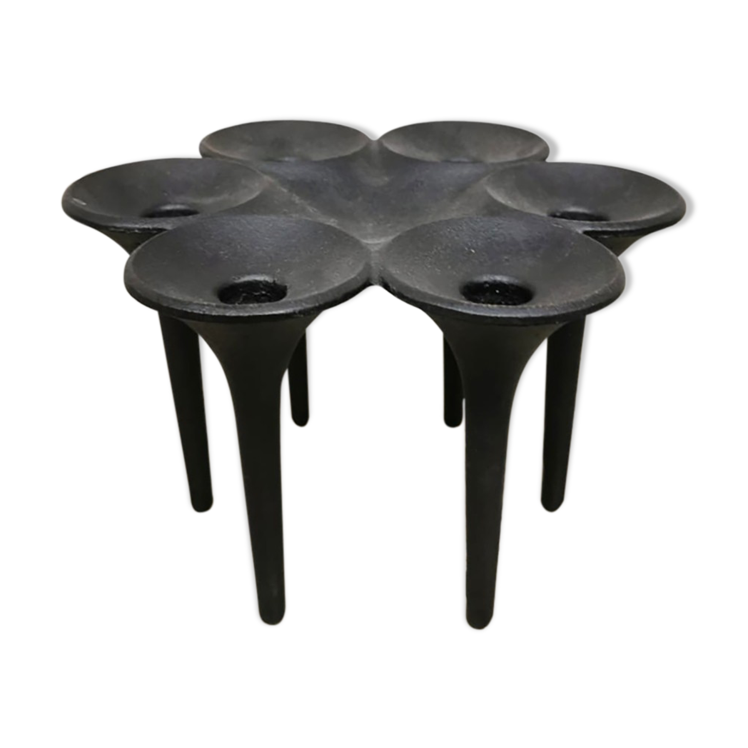 Brutalist candle holder Christel & Christer Holmgren