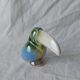 Ceramic Toucan Pastel Iridescent Enamel Decoration