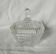 Cut glass sugar bowl