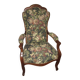 Two Voltaire armchairs