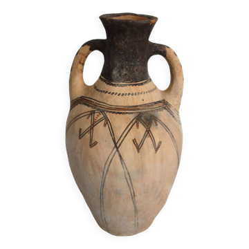 Large terracotta jar from the Rif, Morocco H60cm