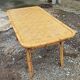 1970s rattan dining table
