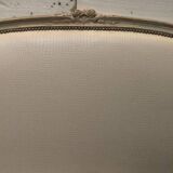 Louis XV style bed in 20th century patinated beech