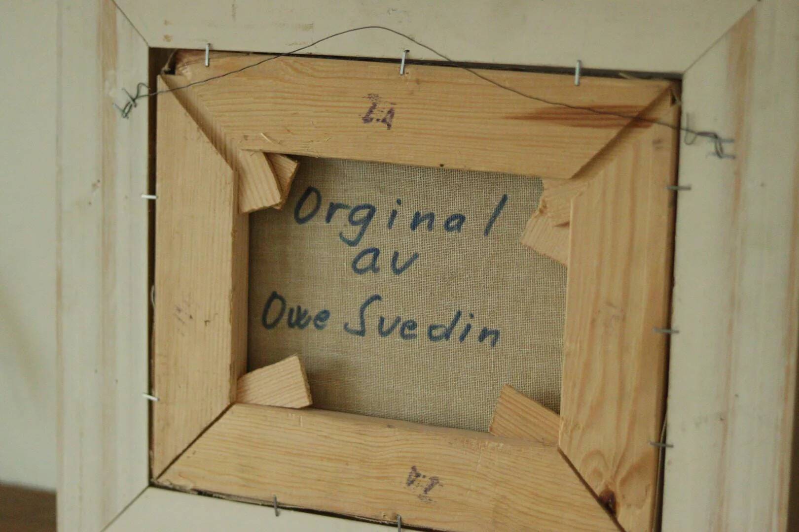 House by the water, Owe Svedin