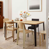 Table Vitra Jasper Morrison solid natural oak oiled