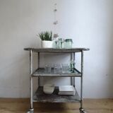 Industrial serving table