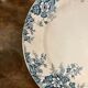 Round dish in Terre de Fer Saint-Amand and Hamage model Marie-Louise