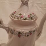 1900 porcelain coffee maker, beautiful vintage decoration element