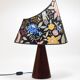 A pair of post-modern Missoni table lamps by Massimo Valloto, Italy, 1980s.