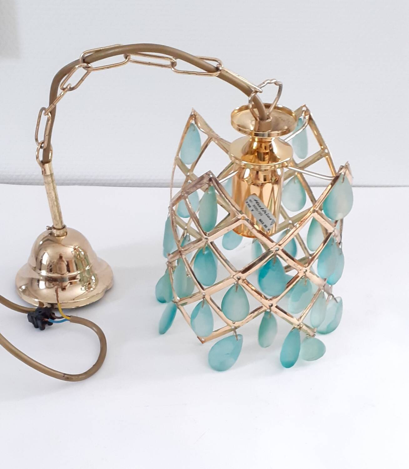 Pretty vintage Mathias pendant light