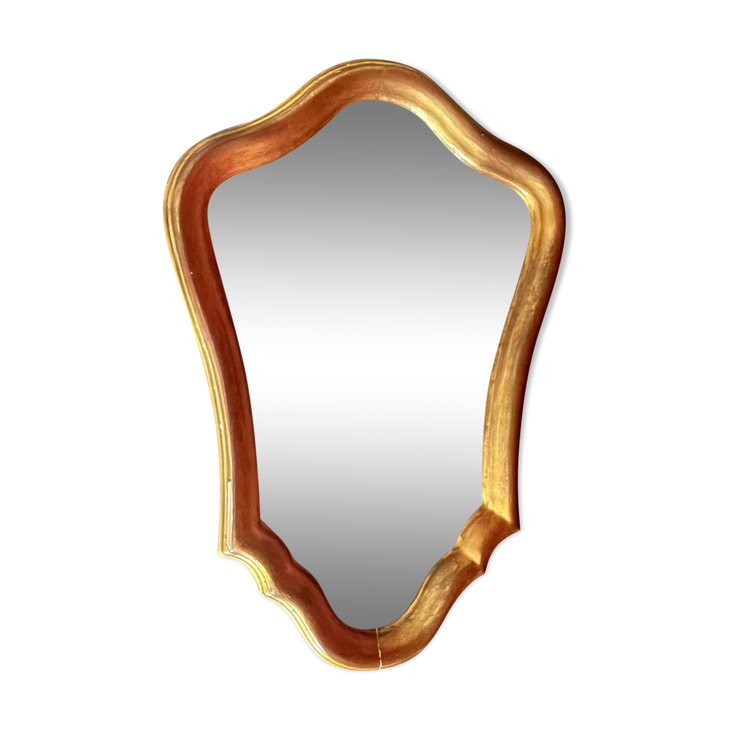 Miroir bois doré et stuc, quelques sauts