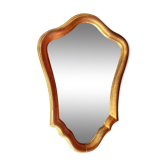 Small vintage mirror gilded wood and stucco, a few jumps