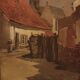 19th-century painting - Oil on panel - European school