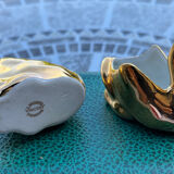 Paire de salerons Limoges