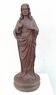 Cast iron Jesus statue
