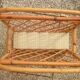 Wicker magazine holder