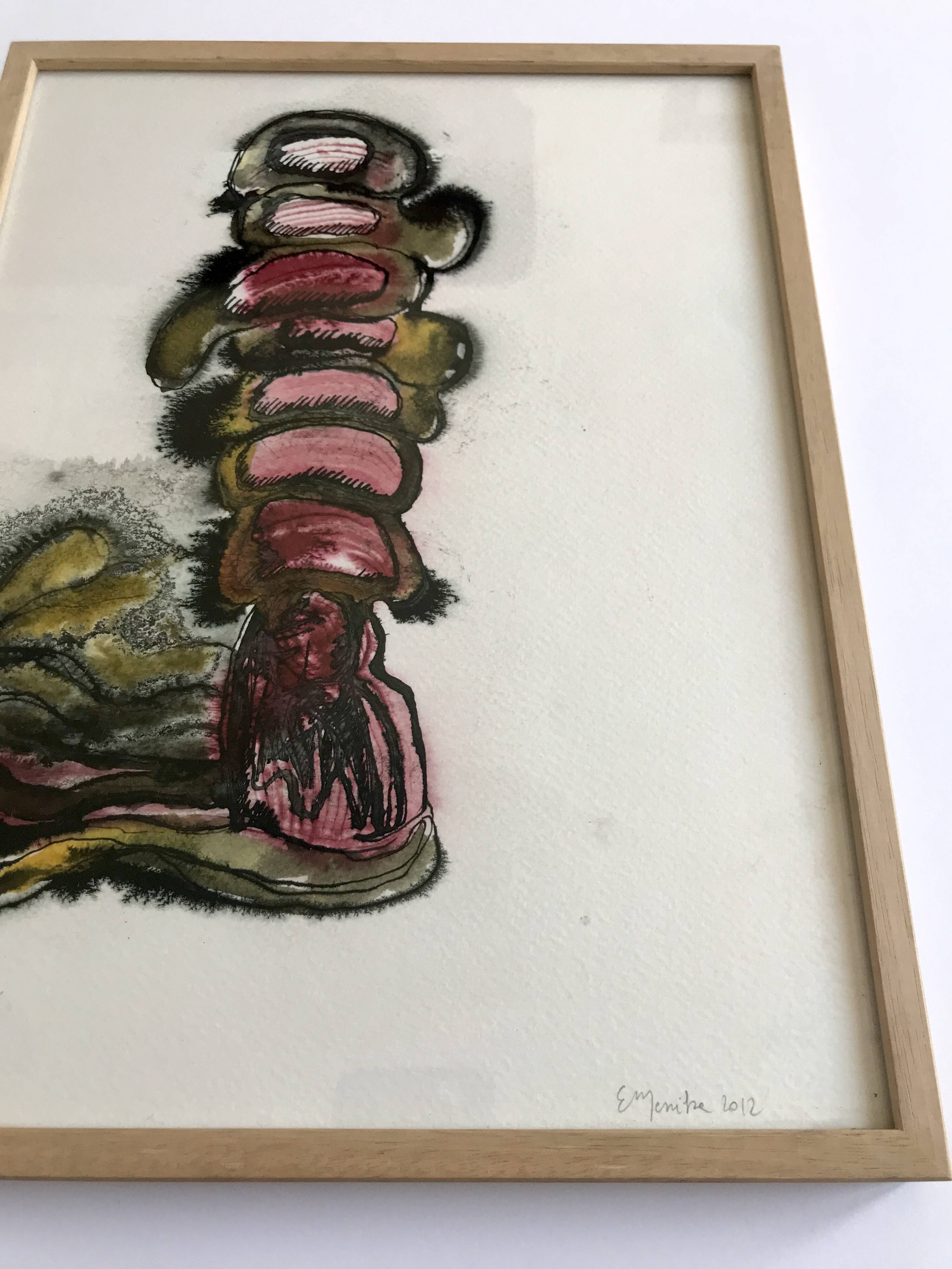 Emmanuelle MESSIKA, Untitled 8 (Drawings series), 2012. Ink on paper signed in pencil