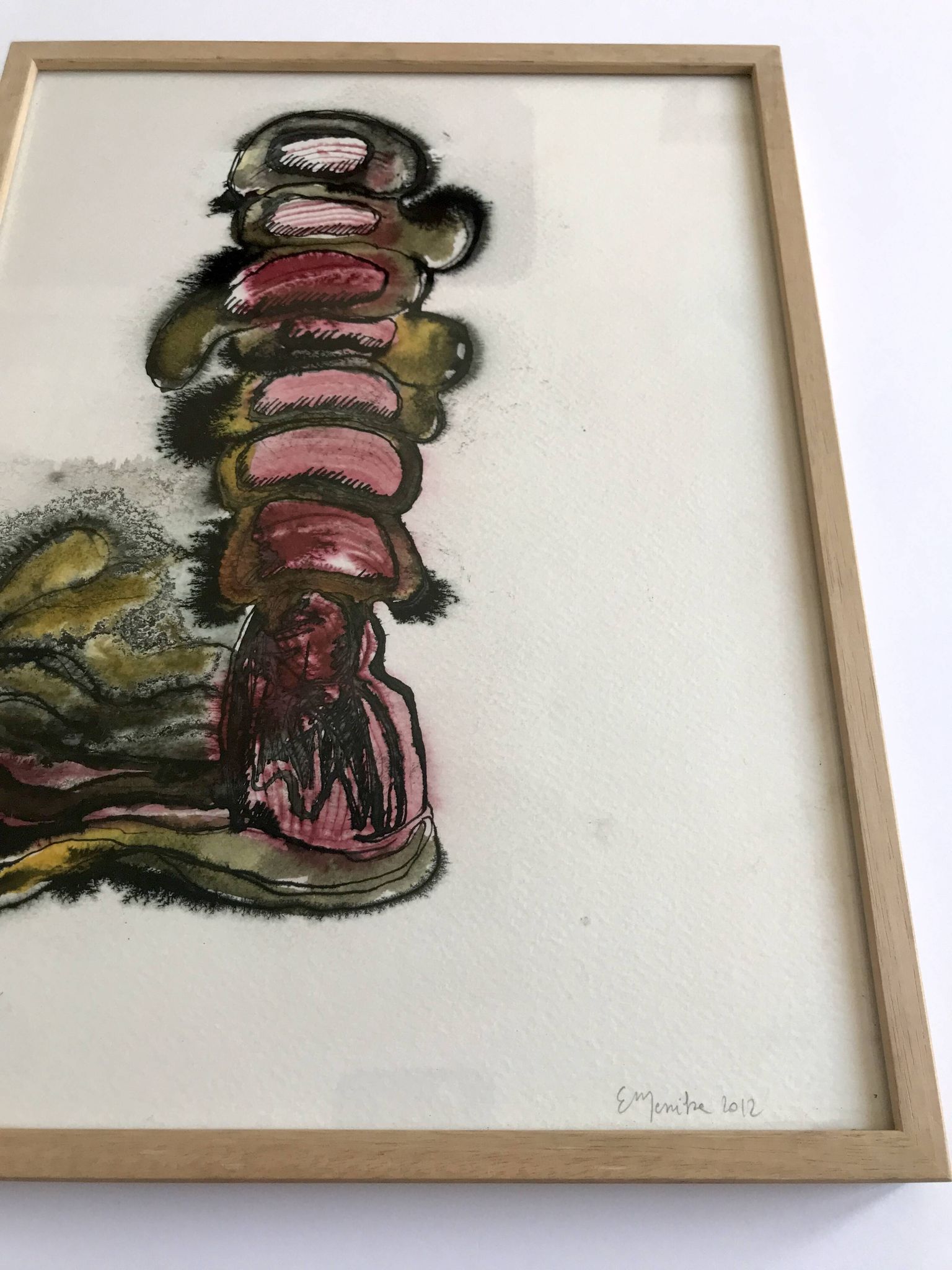 Emmanuelle MESSIKA, Untitled 8 (Drawings series), 2012. Ink on paper signed in pencil