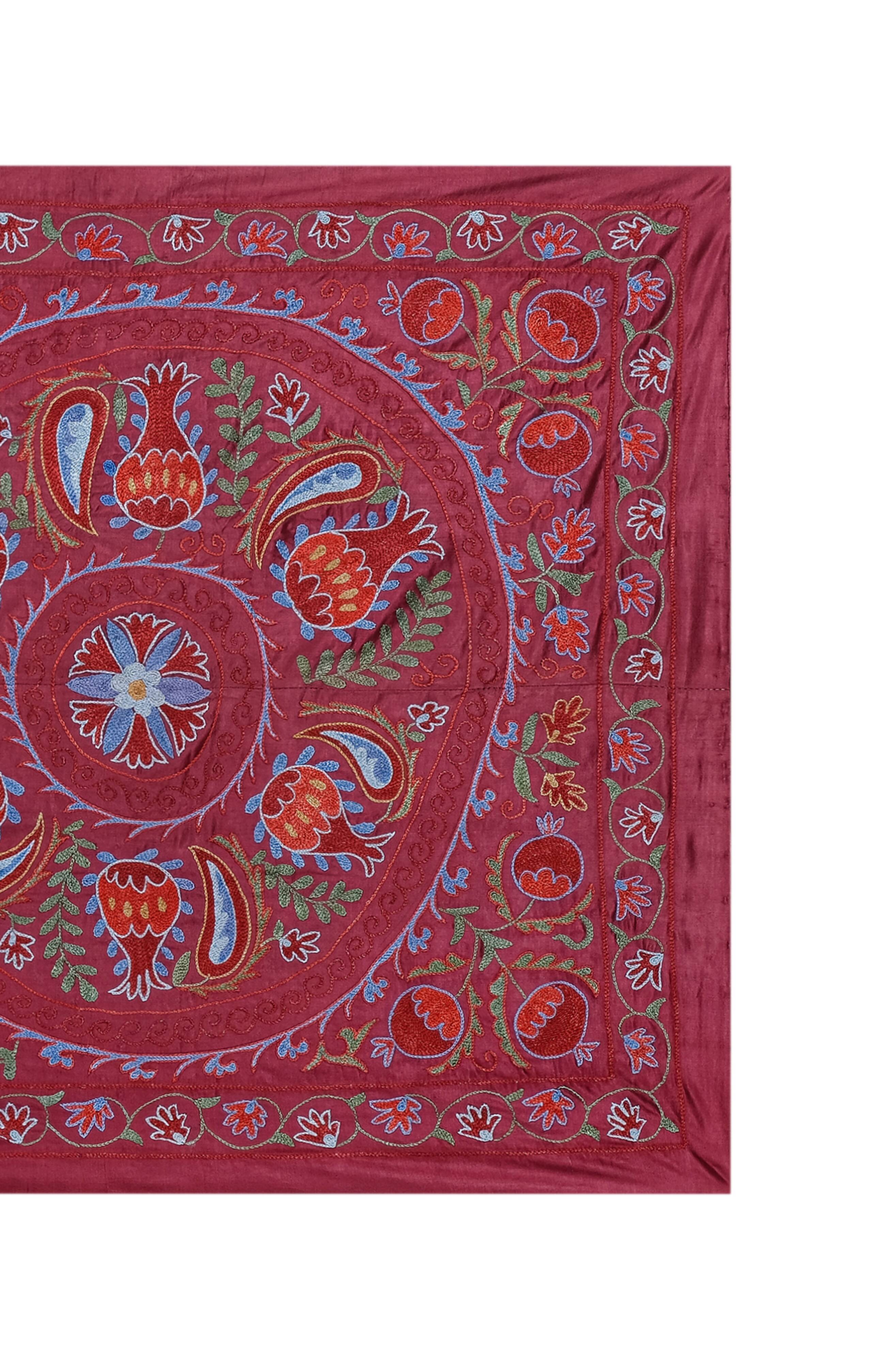 Hand knotted rug, vintage Turkish rug 94x189 cm