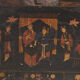 Coffre ancien peint en bois de pin – Chine, vers 1900