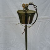 Chandelier 70s chrome and black