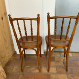Pair of chairs bistrot