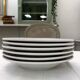 Hollow porcelain plates