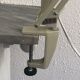 Vintage white Ledu architect lamp 1970