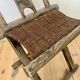 Rustic Primitive Antique Chinese Folding Travel Chair