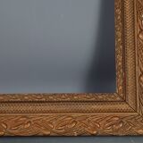 Old frame stucco wood decoration foliage