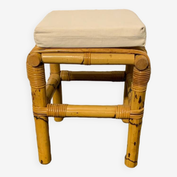 Rattan stool