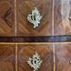 Louis XV style marquetry chest of drawers