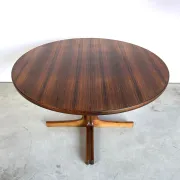 Midcentury Swedish extendable dining table in teak, 1960s