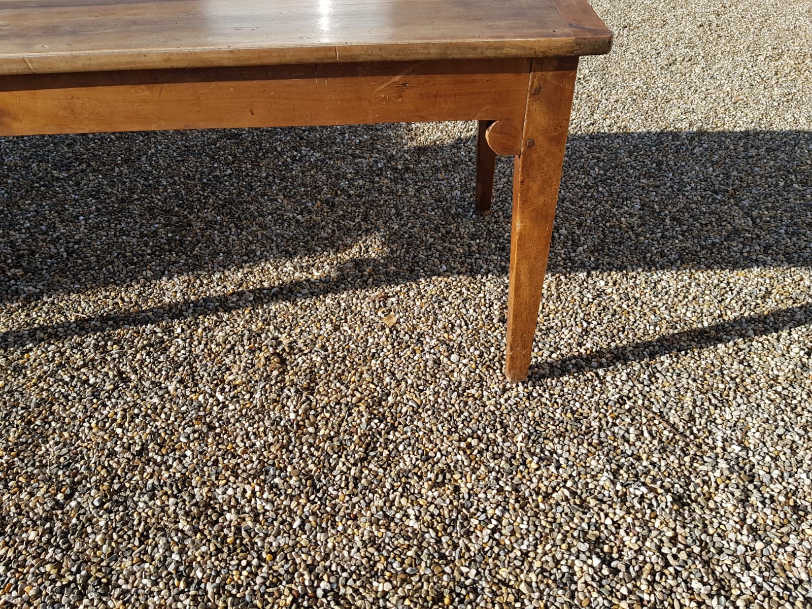 19th walnut farmhouse table