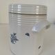 Stoneware storage jar with blue decoration – La Chapelle des Pots