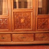Armoire bibliothèque XIXe siècle