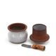 Ceramic butter dish by Jeanne and Norbert Pierlot, 1960s