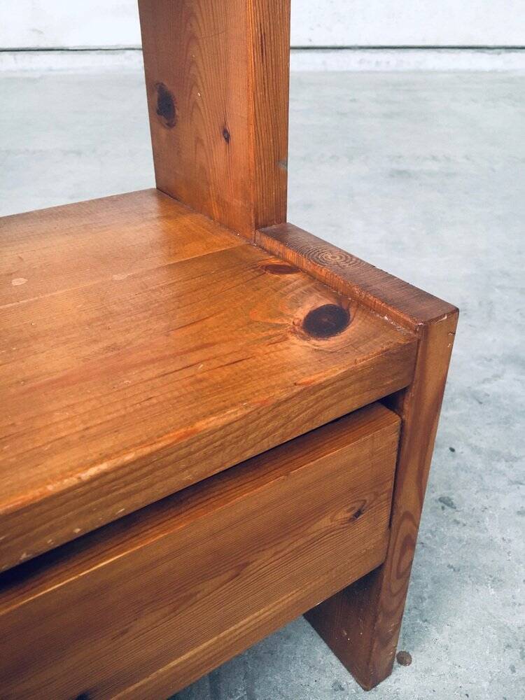 Mid-Century Scandinavian Pine Bedside Tables, Sweden, 1960s, Set of 2