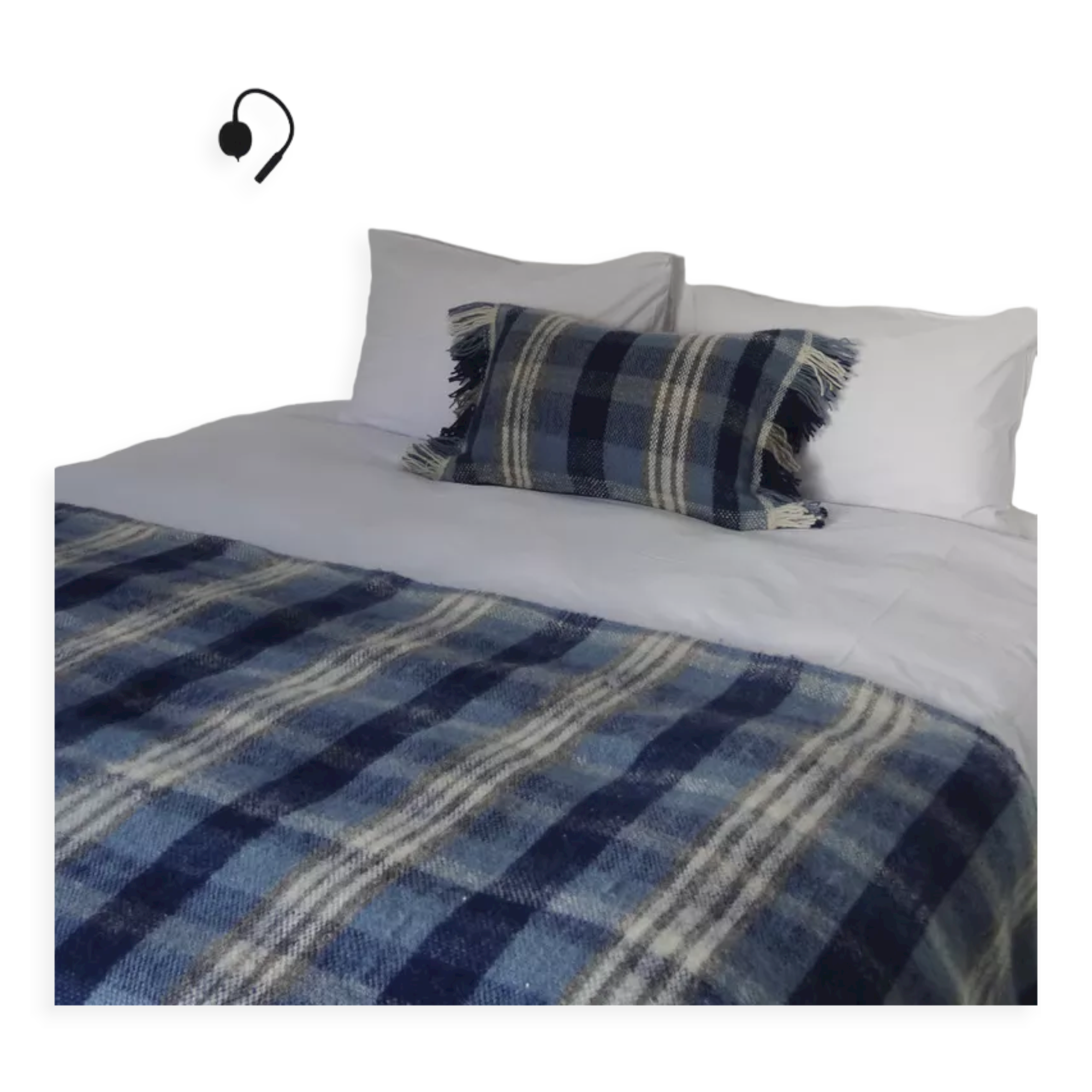 Christmas Pop-up 2022 - Blue Plaid