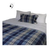 Pop-up de Noël 2022 - plaid bleu