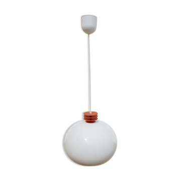 Suspension des années 70 perspex et métal