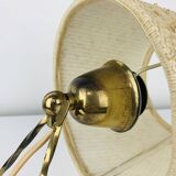Vintage 50s brass wall lamp