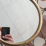 Vintage old sun mirror 43cm