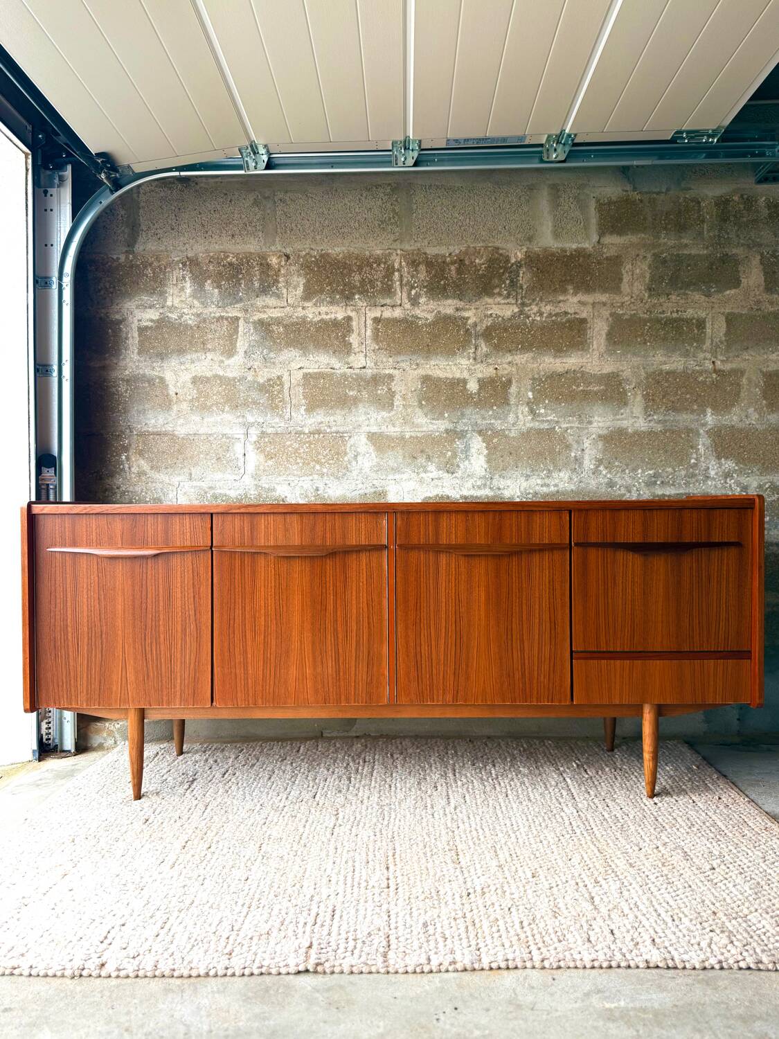 Vintage Scandinavian teak sideboard - 1960s/70s