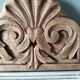 Old oak pediment