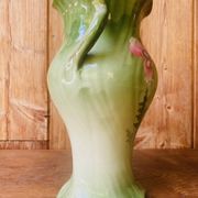 Art Nouveau vase by Gustave de Bruyn Fives of Lille