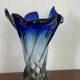 Vintage Murano twisted vase