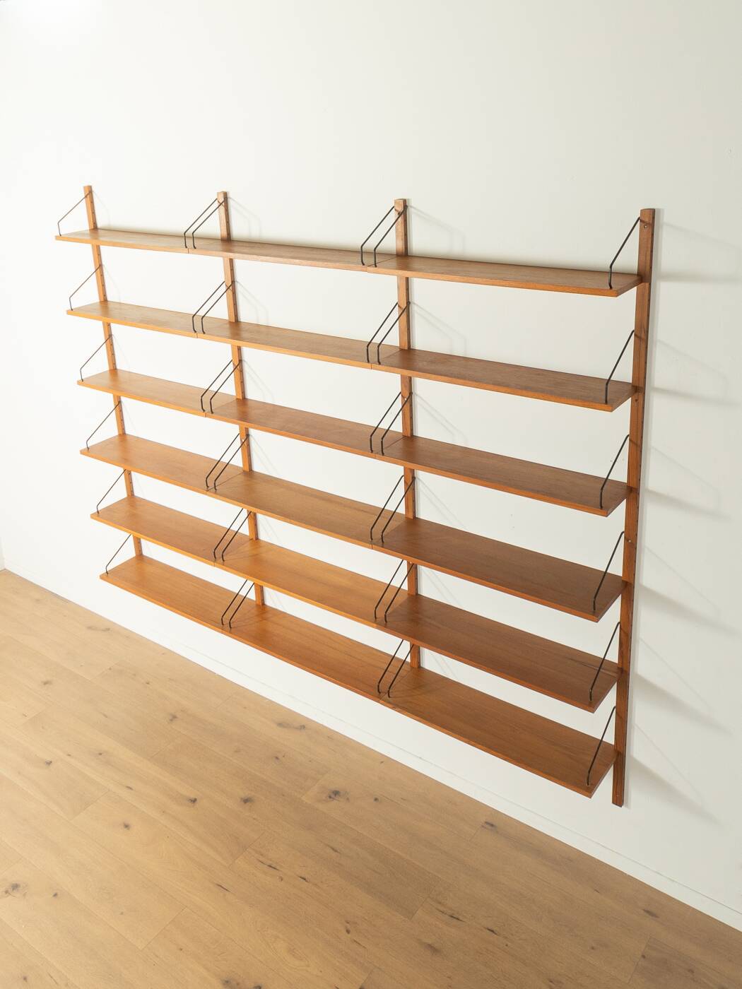 Classic wall shelf by Poul Cadovius for Cado, 1950s, teak veneer